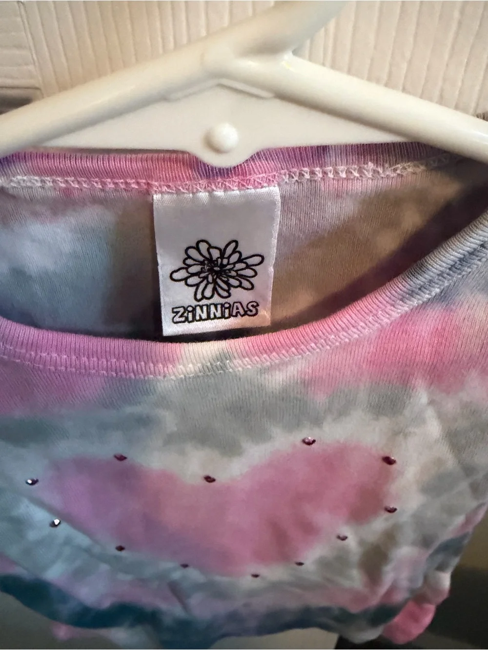 Zinnias soft tie